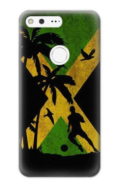 W2975 Jamaica Football Soccer Copa 2016 Hard Case and Leather Flip Case For Google Pixel XL