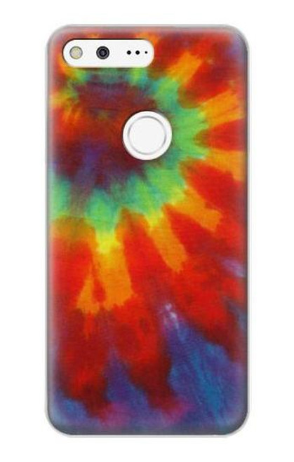 W2985 Colorful Tie Dye Texture Hard Case and Leather Flip Case For Google Pixel XL