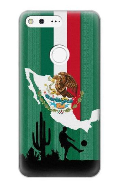 W2994 Mexico Football Soccer Copa 2016 Hard Case and Leather Flip Case For Google Pixel XL