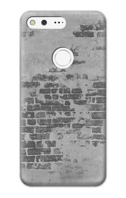 W3093 Old Brick Wall Hard Case and Leather Flip Case For Google Pixel XL