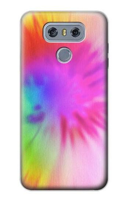 W2488 Tie Dye Color Hard Case and Leather Flip Case For LG G6