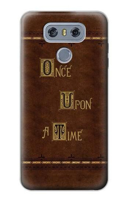 W2643 Once Upon A Time Book Hard Case and Leather Flip Case For LG G6