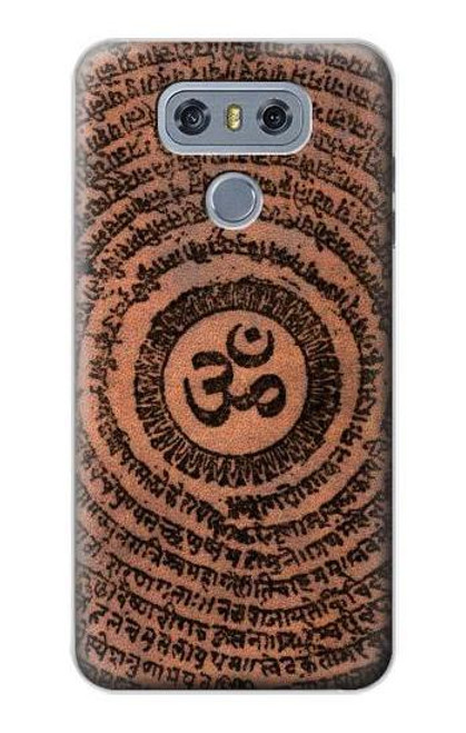 W2874 Om Symbol Tattoo Hard Case and Leather Flip Case For LG G6