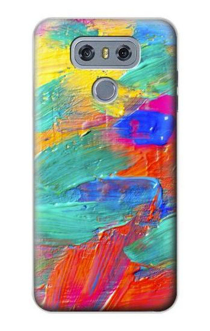 W2942 Brush Stroke Painting Hard Case and Leather Flip Case For LG G6