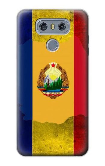 W3021 Romania Flag Hard Case and Leather Flip Case For LG G6