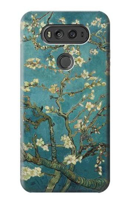 W0842 Blossoming Almond Tree Van Gogh Hard Case and Leather Flip Case For LG V20