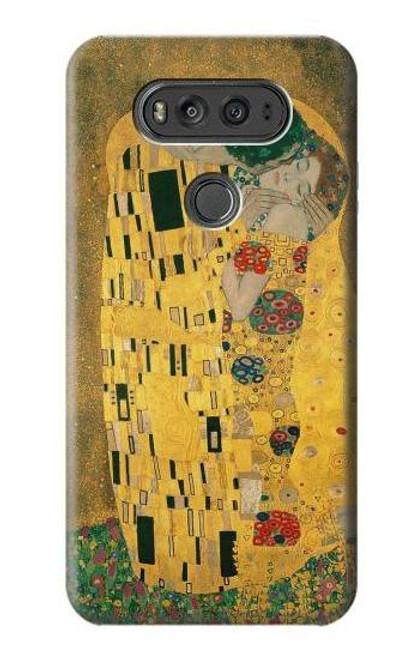 W2137 Gustav Klimt The Kiss Hard Case and Leather Flip Case For LG V20
