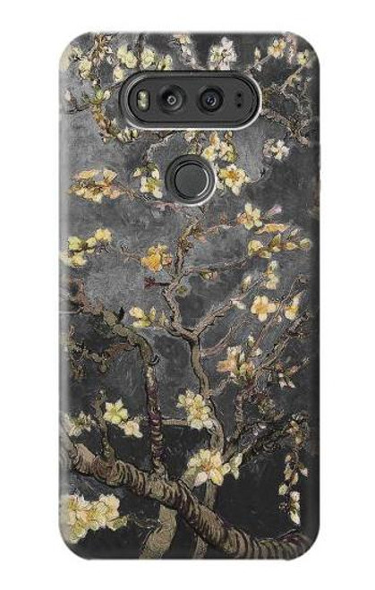 W2664 Black Blossoming Almond Tree Van Gogh Hard Case and Leather Flip Case For LG V20