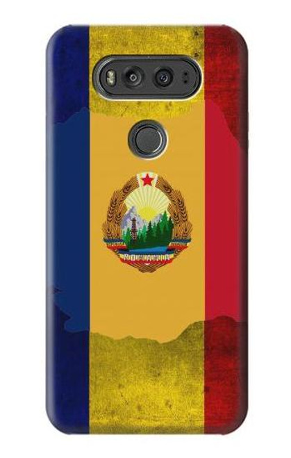 W3021 Romania Flag Hard Case and Leather Flip Case For LG V20