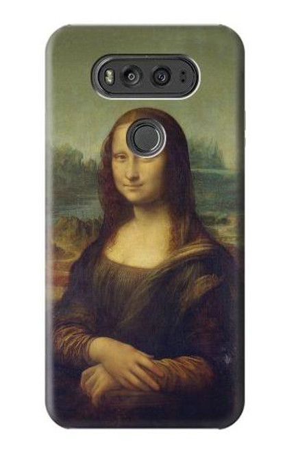 W3038 Mona Lisa Da Vinci Painting Hard Case and Leather Flip Case For LG V20