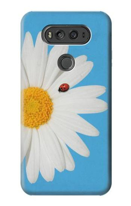 W3043 Vintage Daisy Lady Bug Hard Case and Leather Flip Case For LG V20