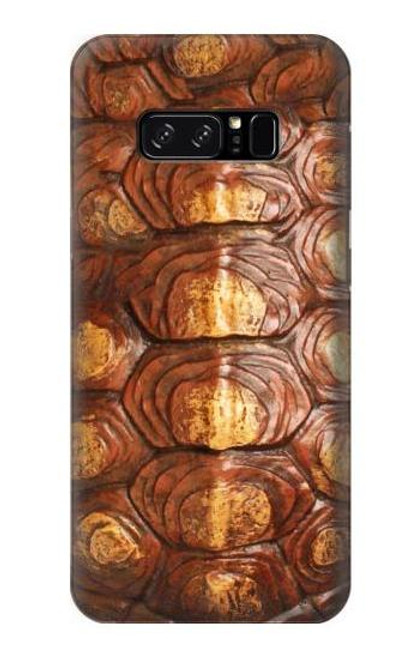 W0579 Turtle Carapace Hard Case and Leather Flip Case For Note 8 Samsung Galaxy Note8