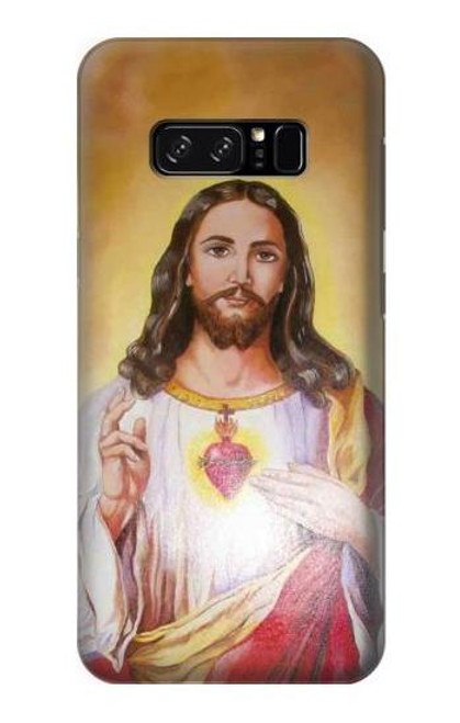 W0798 Jesus Hard Case and Leather Flip Case For Note 8 Samsung Galaxy Note8