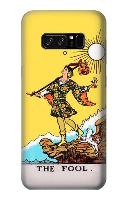 W2810 Tarot Card The Fool Hard Case and Leather Flip Case For Note 8 Samsung Galaxy Note8