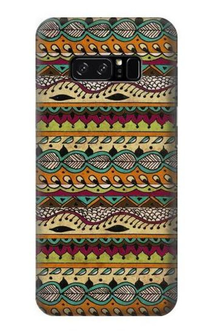 W2860 Aztec Boho Hippie Pattern Hard Case and Leather Flip Case For Note 8 Samsung Galaxy Note8