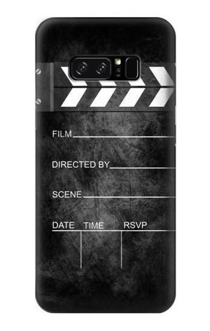 W2919 Vintage Director Clapboard Hard Case and Leather Flip Case For Note 8 Samsung Galaxy Note8