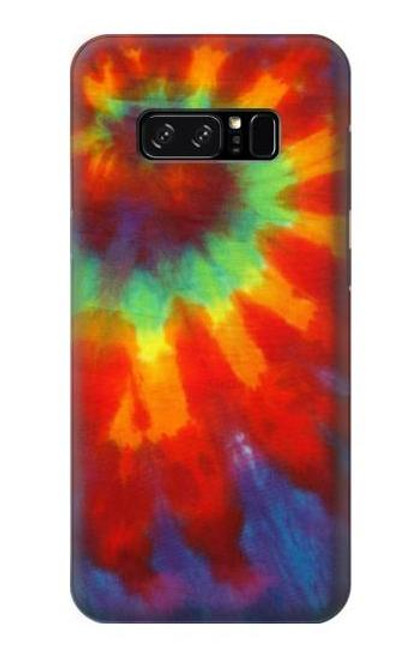 W2985 Colorful Tie Dye Texture Hard Case and Leather Flip Case For Note 8 Samsung Galaxy Note8