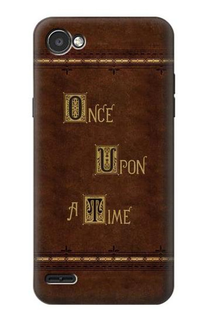 W2643 Once Upon A Time Book Hard Case and Leather Flip Case For LG Q6