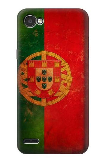 W2973 Portugal Football Soccer Euro 2016 Hard Case and Leather Flip Case For LG Q6