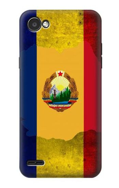 W3021 Romania Flag Hard Case and Leather Flip Case For LG Q6