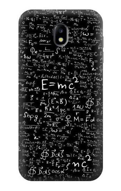 W2574 Mathematics Physics Blackboard Equation Hard Case and Leather Flip Case For Samsung Galaxy J7 (2017) EU Version