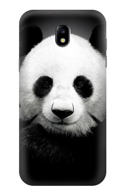 W1072 Panda Bear Hard Case and Leather Flip Case For Samsung Galaxy J5 (2017) EU Version