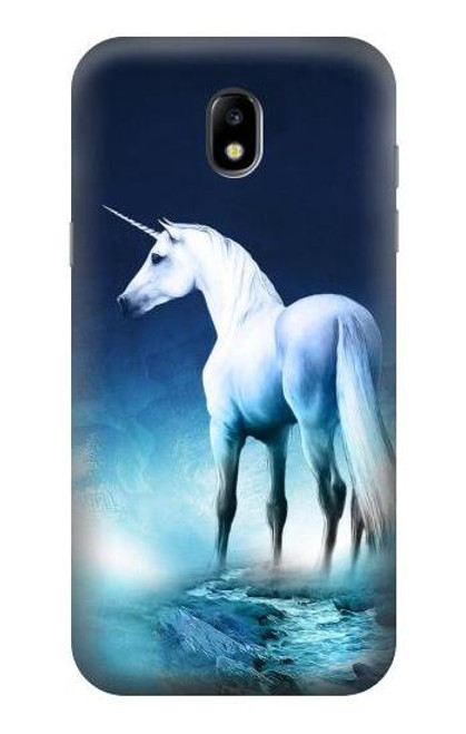 W1130 Unicorn Horse Hard Case and Leather Flip Case For Samsung Galaxy J5 (2017) EU Version