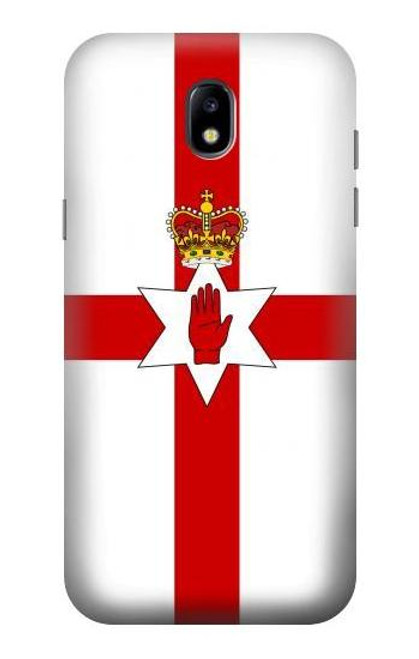 W3089 Flag of Northern Ireland Hard Case and Leather Flip Case For Samsung Galaxy J5 (2017) EU Version