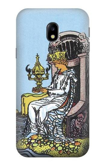 W3067 Tarot Card Queen of Cups Hard Case and Leather Flip Case For Samsung Galaxy J3 (2017) EU Version