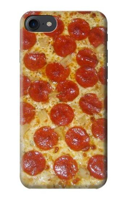 W0236 Pizza Hard Case and Leather Flip Case For iPhone 7, iPhone 8, iPhone SE (2020) (2022)