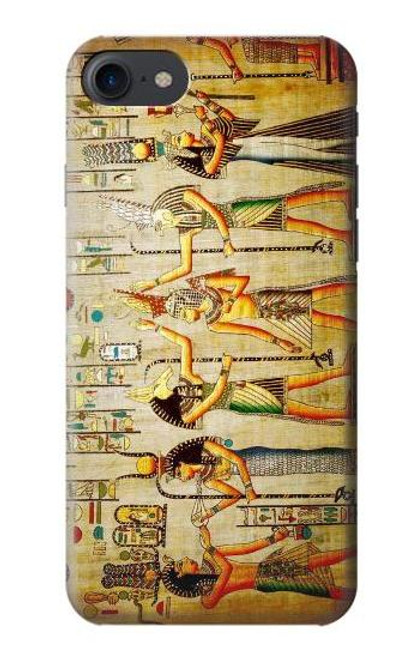 W0272 Egypt Wall Art Hard Case and Leather Flip Case For iPhone 7, iPhone 8, iPhone SE (2020) (2022)