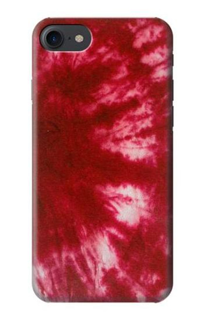 W2480 Tie Dye Red Hard Case and Leather Flip Case For iPhone 7, iPhone 8, iPhone SE (2020) (2022)