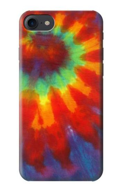 W2985 Colorful Tie Dye Texture Hard Case and Leather Flip Case For iPhone 7, iPhone 8, iPhone SE (2020) (2022)