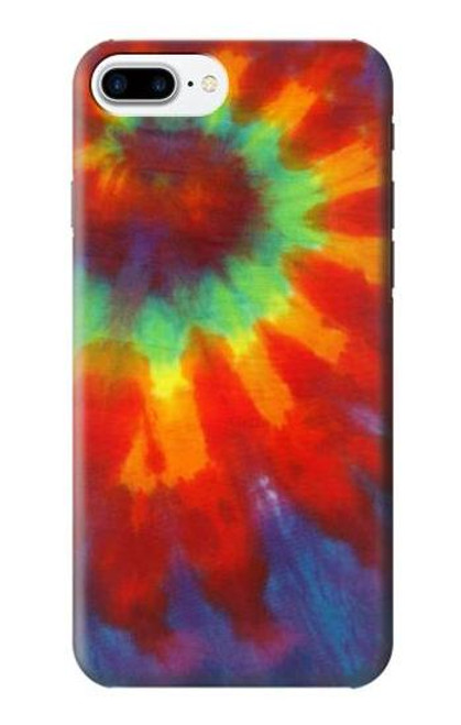 W2985 Colorful Tie Dye Texture Hard Case and Leather Flip Case For iPhone 7 Plus, iPhone 8 Plus