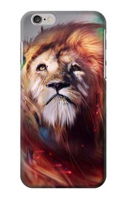 W0691 Leo Paint Hard Case and Leather Flip Case For iPhone 6 6S