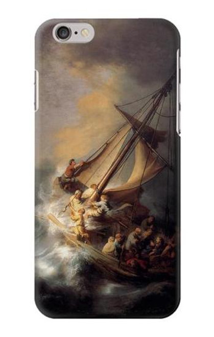 W1091 Rembrandt Christ in The Storm Hard Case and Leather Flip Case For iPhone 6 6S