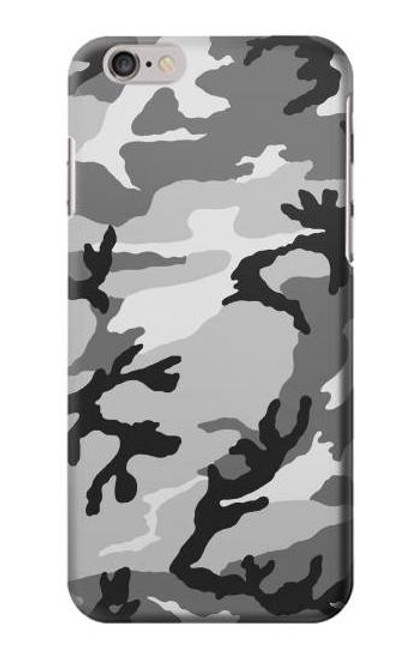 W1721 Snow Camouflage Graphic Printed Hard Case and Leather Flip Case For iPhone 6 6S