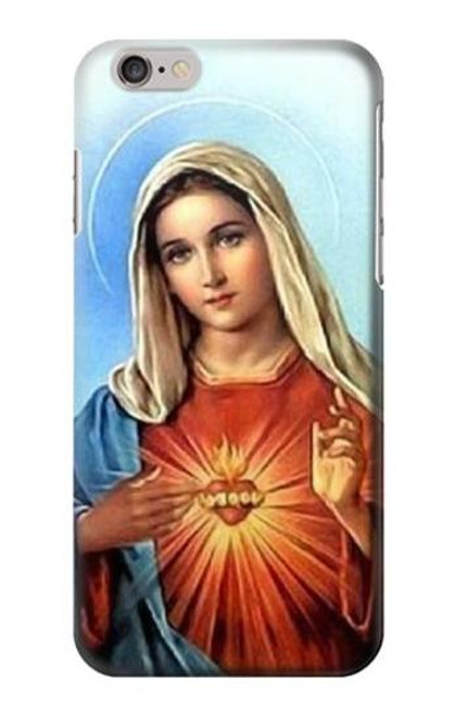 W2420 The Virgin Mary Santa Maria Hard Case and Leather Flip Case For iPhone 6 6S