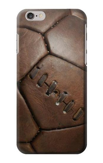 W2661 Leather Soccer Football Graphic Hard Case and Leather Flip Case For iPhone 6 6S