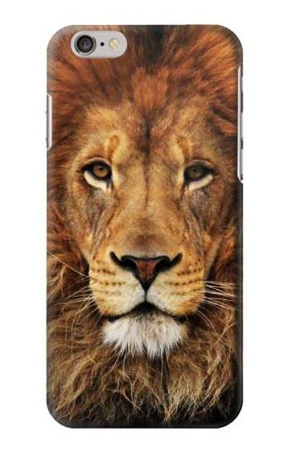 W2870 Lion King of Beasts Hard Case and Leather Flip Case For iPhone 6 6S