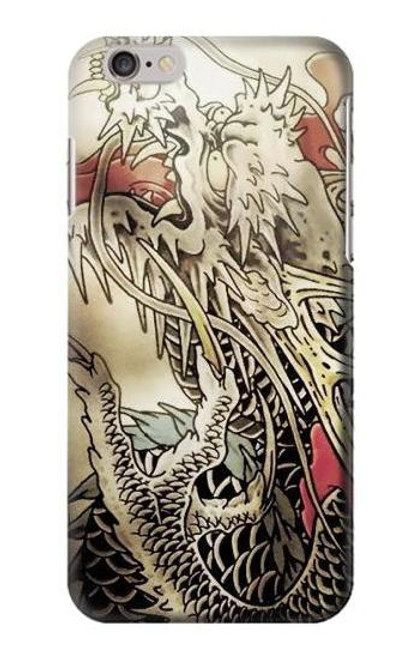 W0122 Yakuza Tattoo Hard Case and Leather Flip Case For iPhone 6 Plus, iPhone 6s Plus