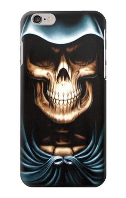 W0225 Skull Grim Reaper Hard Case and Leather Flip Case For iPhone 6 Plus, iPhone 6s Plus