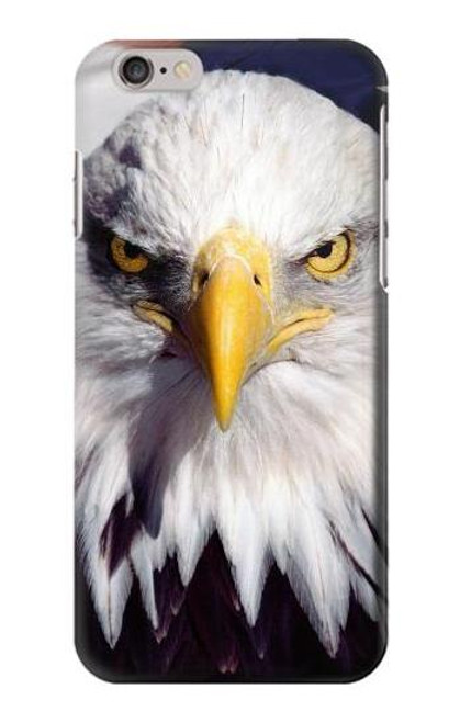 W0854 Eagle American Hard Case and Leather Flip Case For iPhone 6 Plus, iPhone 6s Plus