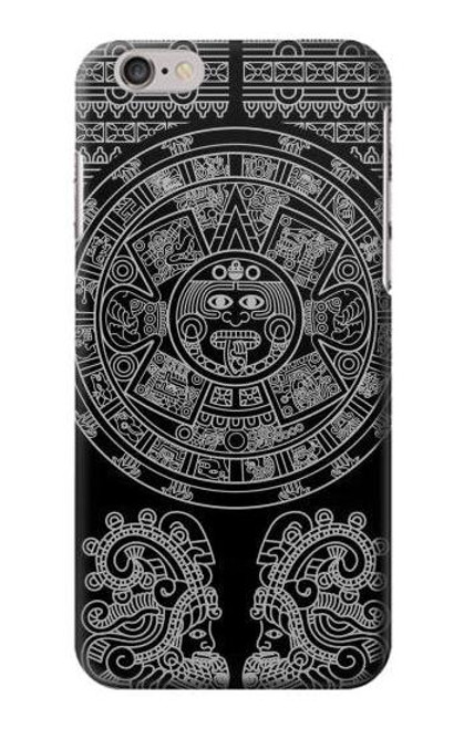 W1838 Mayan Pattern Hard Case and Leather Flip Case For iPhone 6 Plus, iPhone 6s Plus