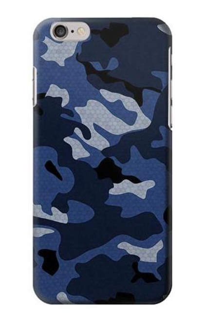 W2959 Navy Blue Camo Camouflage Hard Case and Leather Flip Case For iPhone 6 Plus, iPhone 6s Plus