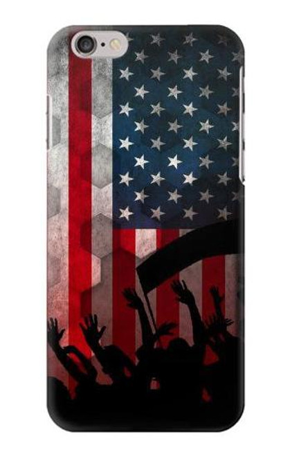 W2989 USA America Soccer Copa 2016 Hard Case and Leather Flip Case For iPhone 6 Plus, iPhone 6s Plus