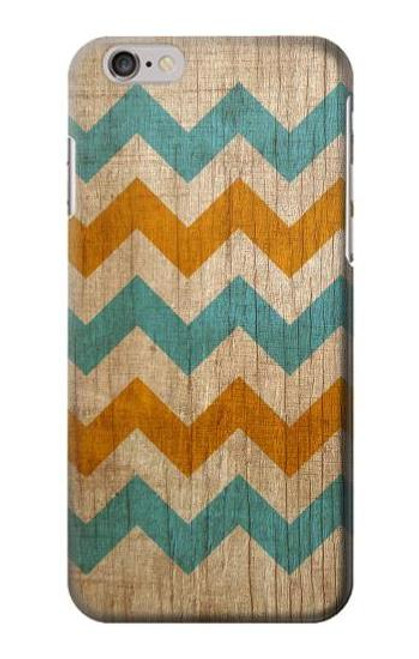 W3033 Vintage Wood Chevron Graphic Printed Hard Case and Leather Flip Case For iPhone 6 Plus, iPhone 6s Plus