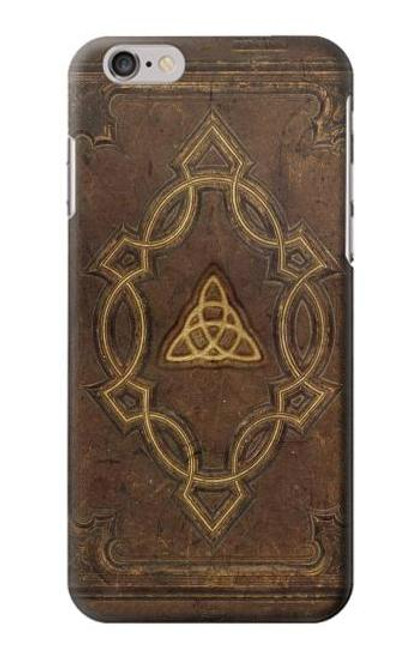 W3219 Spell Book Cover Hard Case and Leather Flip Case For iPhone 6 6S