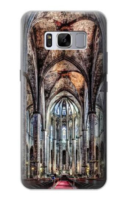 W3210 Santa Maria Del Mar Cathedral Hard Case and Leather Flip Case For Samsung Galaxy S8 Plus