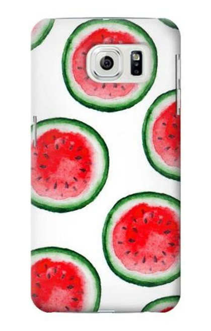 W3236 Watermelon Pattern Hard Case and Leather Flip Case For Samsung Galaxy S7 Edge